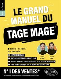 Le grand manuel du Tage Mage : nouveau programme officiel 2027 : 18 tests + 200 fiches, + 2.000 vidéos