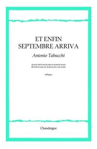 Et enfin septembre vint