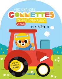 Mes grandes gommettes repositionnables : 2 ans : La ferme