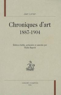 Chroniques d'art : 1887-1904