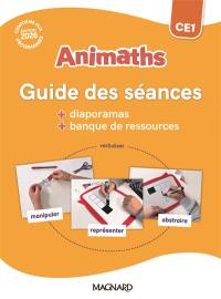 Animaths CE1 : guide pédagogique + banque de ressources