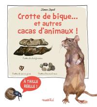 Crotte de bique... et autres cacas d'animaux ! : à taille réelle !