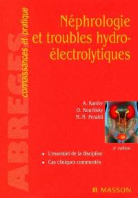 Néphrologie et troubles hydroélectrolytiques