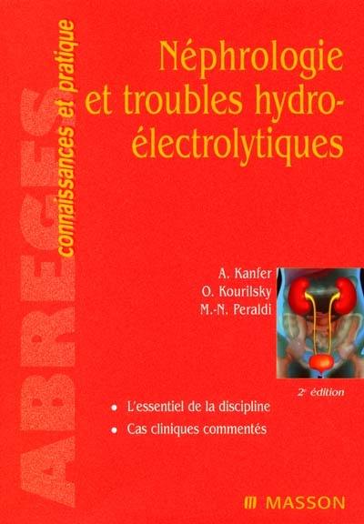 Néphrologie et troubles hydroélectrolytiques