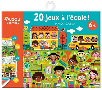 20 jeux à l'école !. School. Colegio 20 jeux à l'école !. School. Colegio