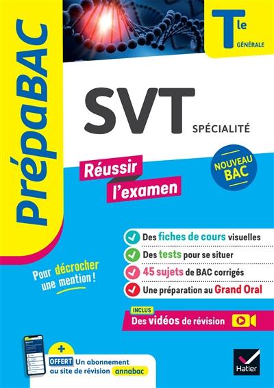 SVT spécialité terminale générale : nouveau bac SVT spécialité terminale générale : nouveau bac