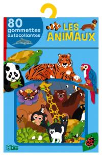 Les animaux : 80 gommettes autocollantes