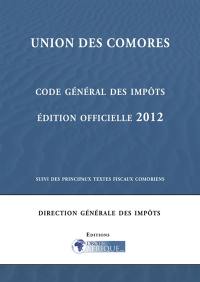 Comores, Code des impots 2012