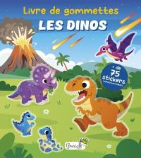 Les dinos : + de 75 stickers repositionnables
