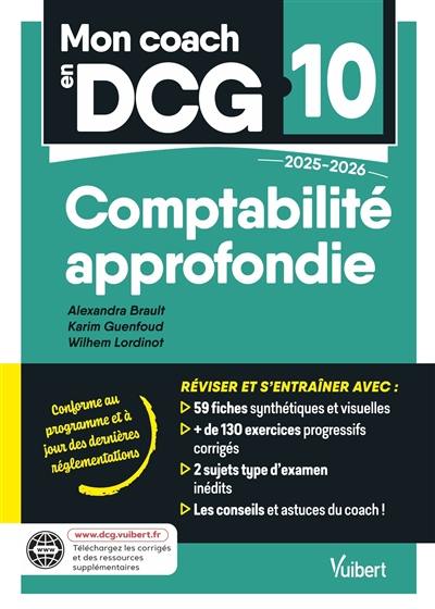 Comptabilité approfondie : DCG 10 : 2025-2026