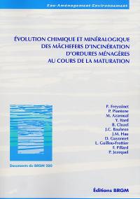 Evolution chimique et minéralogique des mâchefers d'incinération d'ordures ménagères au cours de la maturation