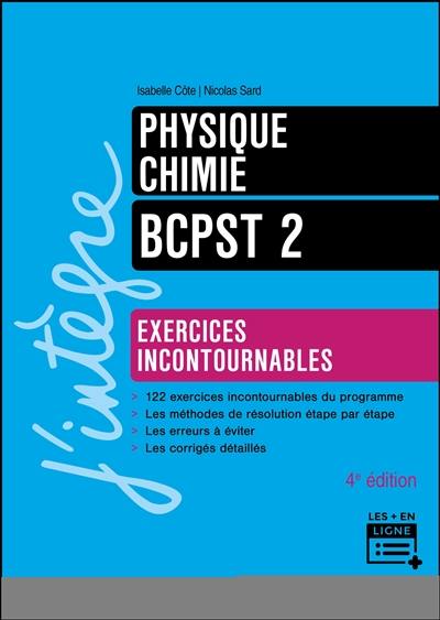 Physique, chimie, BCPST 2 : exercices incontournables