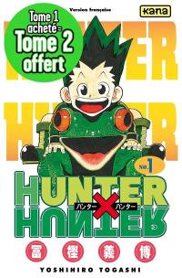 Hunter x Hunter : tome 1 acheté = tome 2 offert