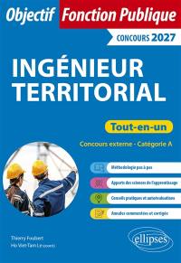 Ingénieur territorial : concours externe, catégorie A : concours 2027