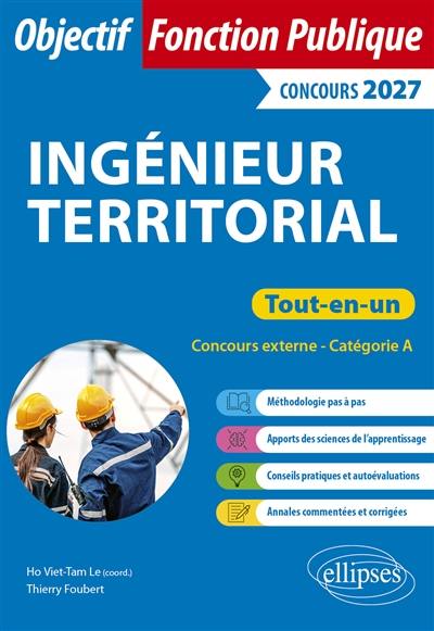 Ingénieur territorial : concours externe, catégorie A : concours 2027