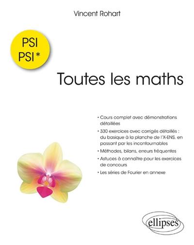 Toutes les maths PSI, PSI*