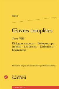 Oeuvres complètes. Vol. 8