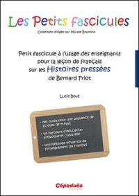 Petit fascicule à l'usage des enseignants pour la leçon de français sur Les histoires pressées de Bernard Friot