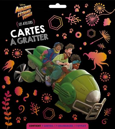 Avalonia, l'étrange voyage : cartes à gratter