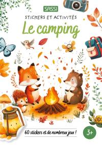 Le camping : 60 stickers et de nombreux jeux !