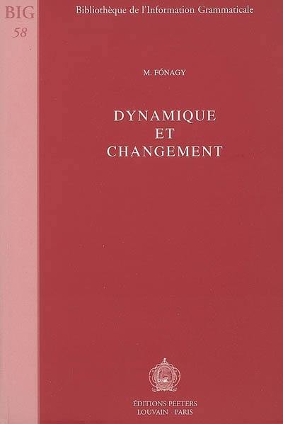 Dynamique et changement