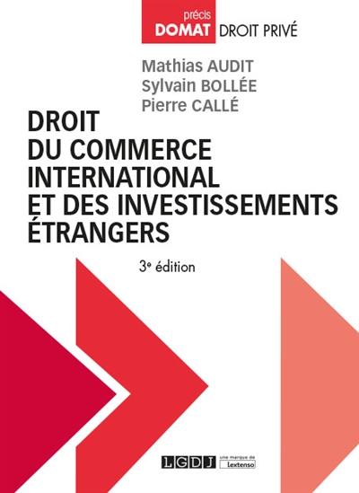 Droit du commerce international et des investissements étrangers