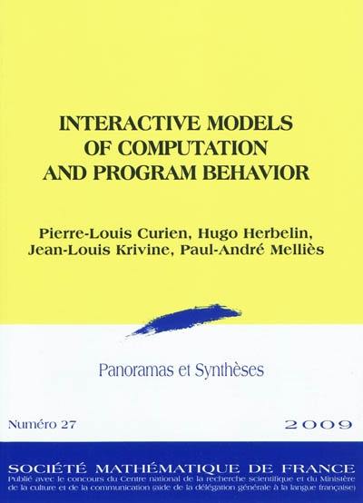 Interactive models of computation and program behavior