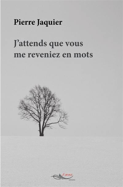 J'attends que vous me reveniez en mots