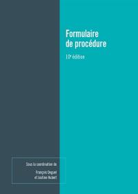 Formulaire de procédure
