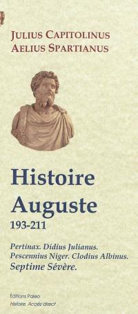 Histoire auguste : 193-211 Histoire auguste : 193-211