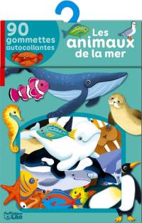 Les animaux de la mer : 90 gommettes autocollantes