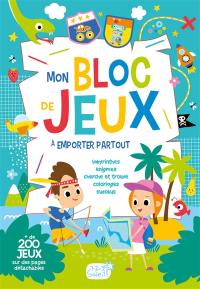Mon bloc de jeux à emporter partout