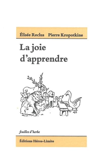 La joie d'apprendre La joie d'apprendre