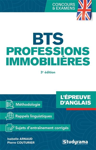 BTS professions immobilières : l'épreuve d'anglais BTS professions immobilières : l'épreuve d'anglais