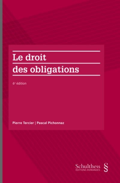 Le droit des obligations Le droit des obligations