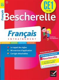 Bescherelle français CE1, 7-8 ans : entraînement
