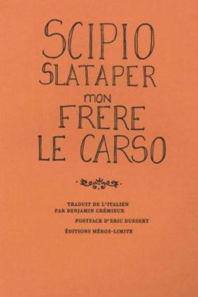 Mon frère le Carso