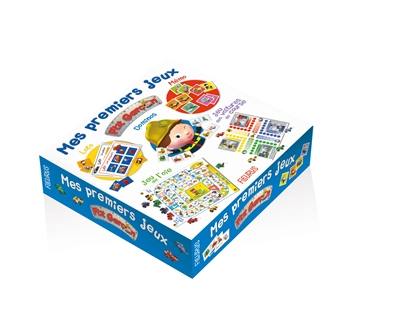 Mes premiers jeux P'tit garçon : loto, dominos, mémo, jeu de l'oie, jeu des voitures de course Mes premiers jeux P'tit garçon : loto, dominos, mémo, jeu de l'oie, jeu des voitures de course
