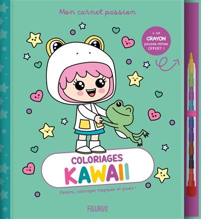 Coloriages kawaii : dessins, coloriages magiques et pixels !
