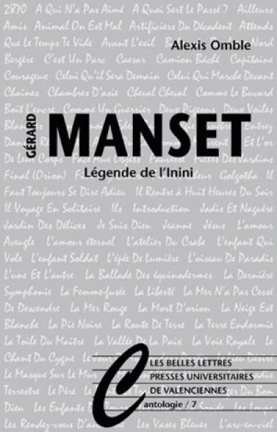 Légende de l'infini : l'univers Manset Légende de l'infini : l'univers Manset