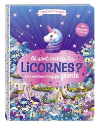 Où sont cachées les licornes ? : une aventure magique géante : 216 éléments à trouver