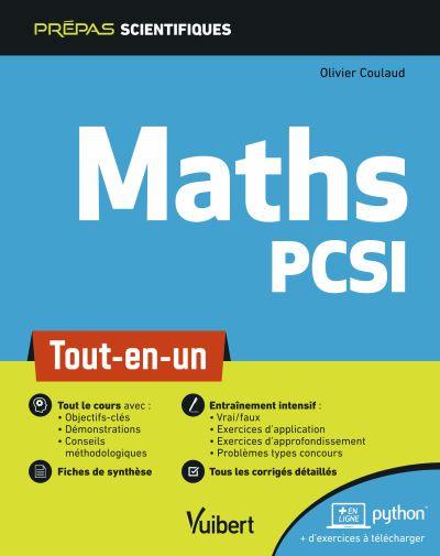 Maths PCSI : tout-en-un Maths PCSI : tout-en-un