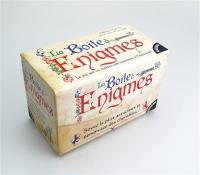 La boîte à énigmes : le jeu qui va mettre vos neurones à l'épreuve ! : soyez le plus astucieux et perspicace des chevaliers !