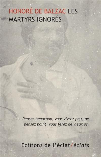 Les martyrs ignorés : fragment du Phédon d'aujourd'hui