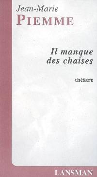 Il manque des chaises