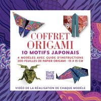 Coffret origami : 10 motifs japonais