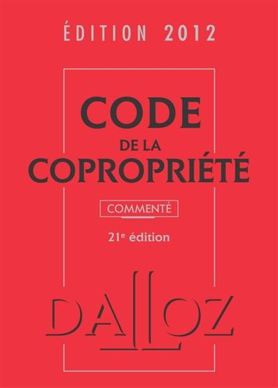 Code de la copropriété 2012