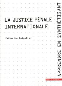 Apprendre en synthétisant. Vol. 10. La justice pénale internationale