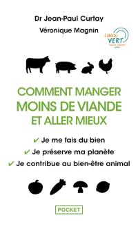 Comment manger moins de viande et aller mieux : je me fais du bien, je préserve ma planète, je contribue au bien-être animal