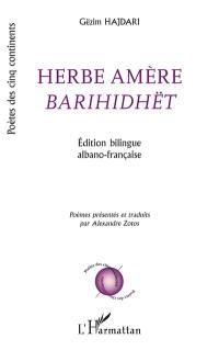 Herbe amère. Barihidhët